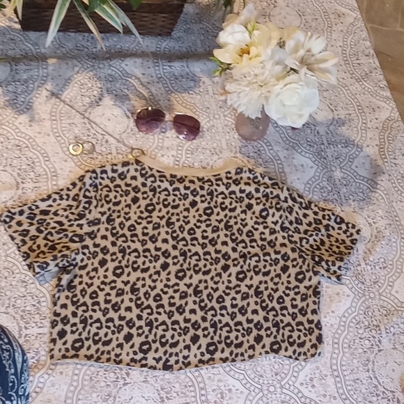 Blooming Jelly leopard print crop top - Picture 8 of 13